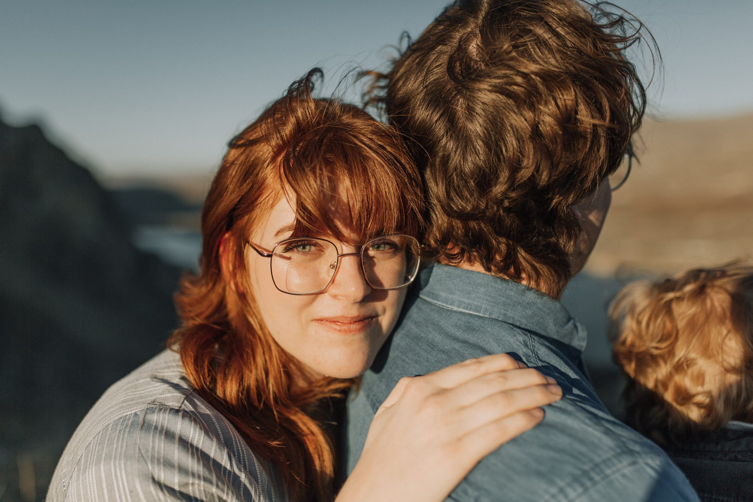 red hair couple photo
