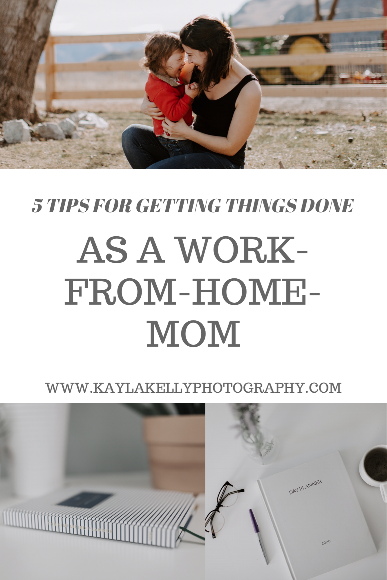 work from home mom blog graphic