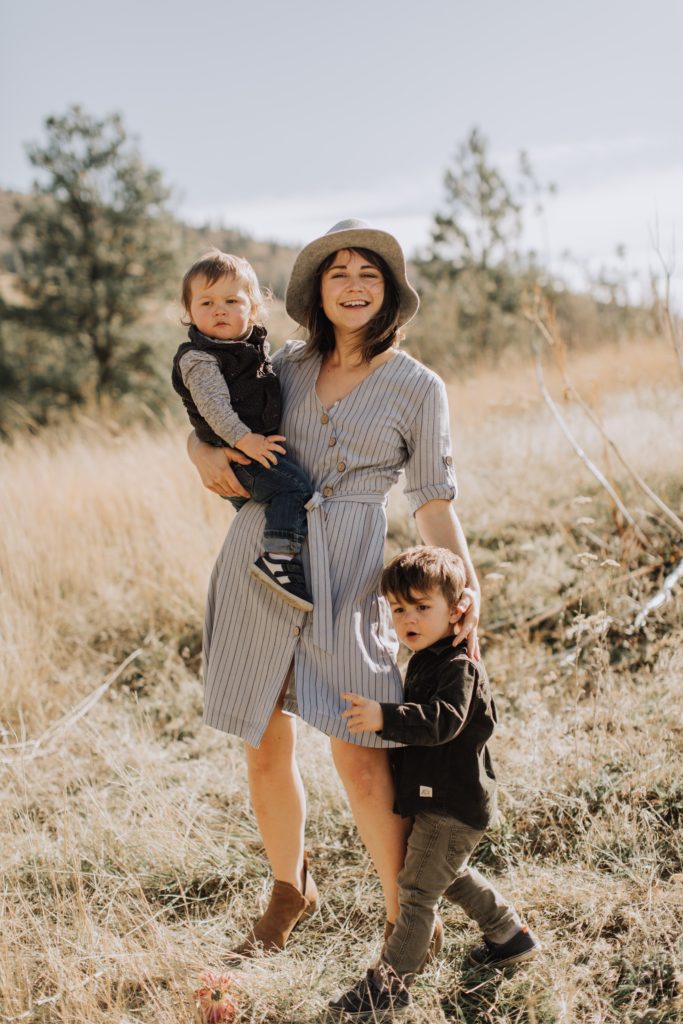 Kayla and toddlers